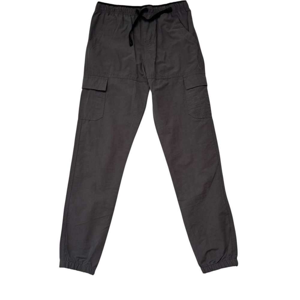 NWT, UNIVIBE Boys Gray Jogger Cargo Pants Size Medium